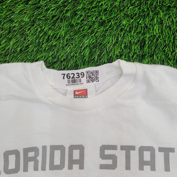 Vintage NIKE Florida State Shirt Small 19x24 Basketball Baggy - Picture 4 of 14